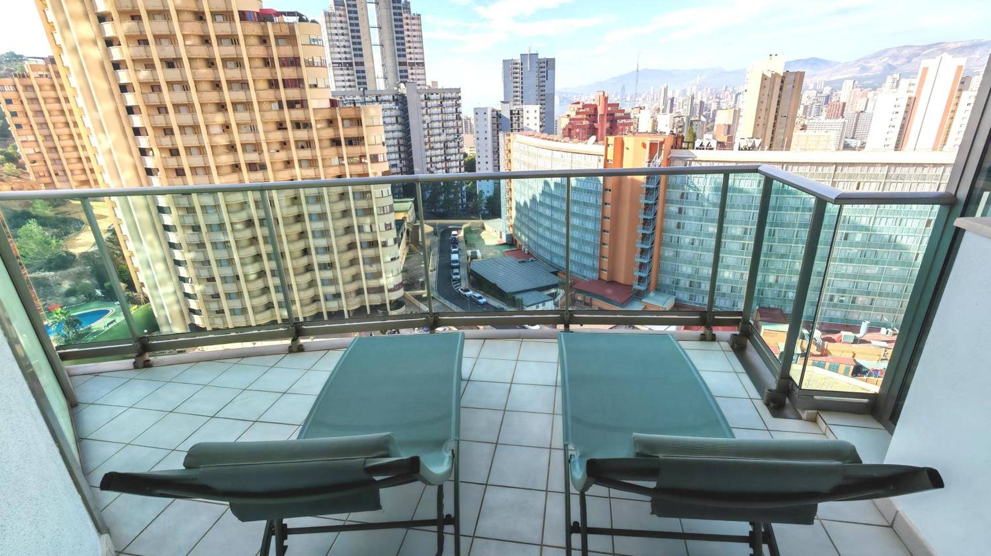 Skyline 5 Apartment With Private Balcony And Nice Views Benidorm Eksteriør bilde