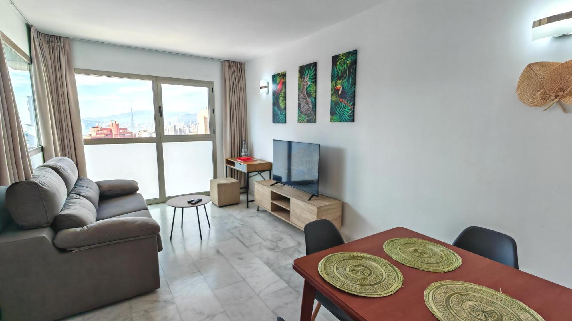 Skyline 5 Apartment With Private Balcony And Nice Views Benidorm Eksteriør bilde
