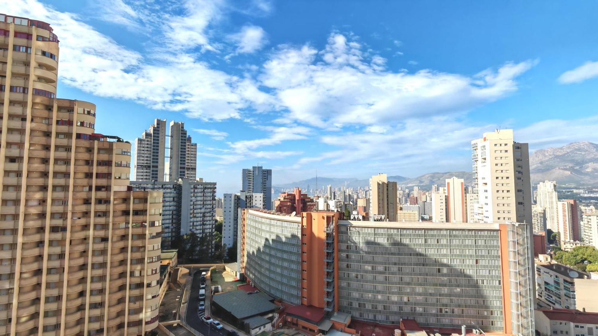 Skyline 5 Apartment With Private Balcony And Nice Views Benidorm Eksteriør bilde